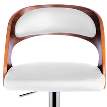 Load image into Gallery viewer, Ashley Rose Wooden Gas Lift  Bar Stools - White - Ashley Rose