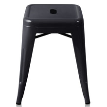 Load image into Gallery viewer, Ashley Rose Set of 4 Metal Backless Bar Stools - Black - Ashley Rose