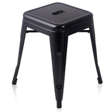 Load image into Gallery viewer, Ashley Rose Set of 4 Metal Backless Bar Stools - Black - Ashley Rose