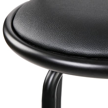 Load image into Gallery viewer, Ashley Rose Set of 2 PU Leather Bar Stools - Black - Ashley Rose