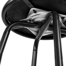 Load image into Gallery viewer, Ashley Rose Set of 2 PU Leather Bar Stools - Black - Ashley Rose