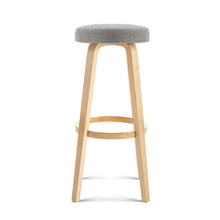 Load image into Gallery viewer, Ashley Rose Set of 2 Wooden Bar Stools - Taupe - Ashley Rose