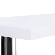 Load image into Gallery viewer, Ashley Rose Rotary Corner Desk with Bookshelf - White - Ashley Rose