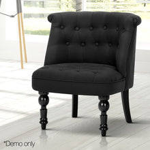 Load image into Gallery viewer, Ashley Rose Fabric Occasional Accent Chair - Black - Ashley Rose