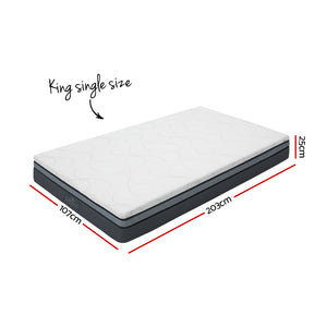 Ashley Rose Bedding Cool Gel Memory Foam Mattress King Single Size - Ashley Rose