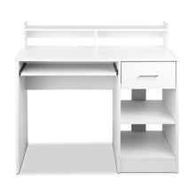 Load image into Gallery viewer, Ashley Rose Office Computer Desk with Storage - White - Ashley Rose