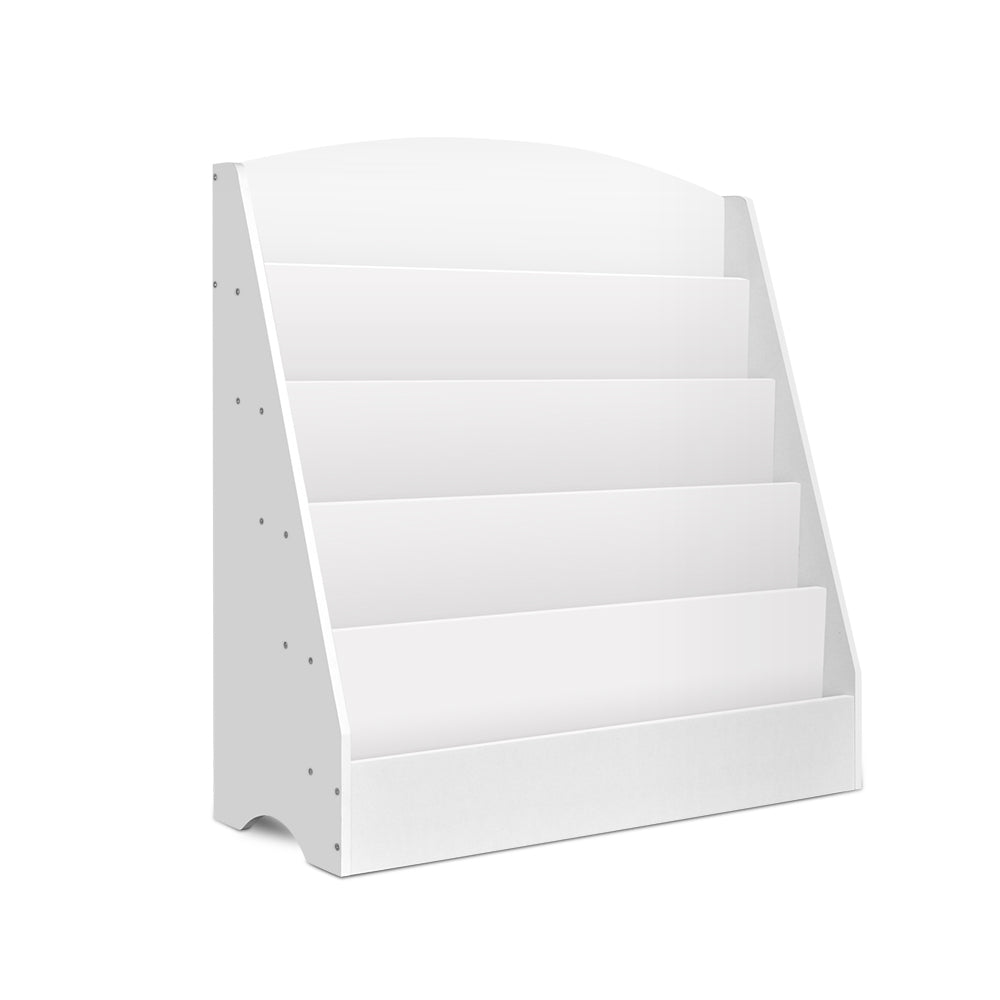 Ashley Rose 5 Tier Kids Bookshelf - White - Ashley Rose