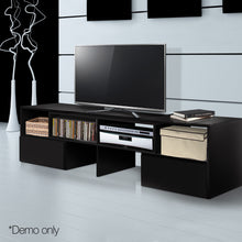 Load image into Gallery viewer, Ashley Rose Entertainment Unit with Cabinets - Black - Ashley Rose