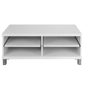 Ashley Rose Entertainment Unit with Cabinets - White - Ashley Rose