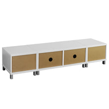 Load image into Gallery viewer, Ashley Rose Entertainment Unit with Cabinets - White - Ashley Rose