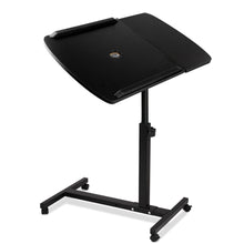 Load image into Gallery viewer, Adjustable Computer Stand with Cooler Fan - Black - Ashley Rose