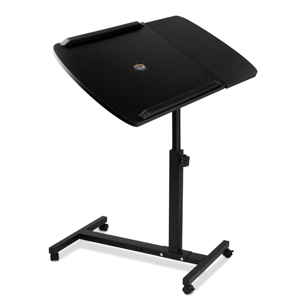 Adjustable Computer Stand with Cooler Fan - Black - Ashley Rose