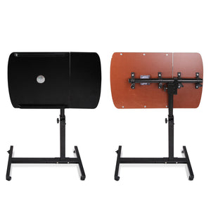 Adjustable Computer Stand with Cooler Fan - Black - Ashley Rose