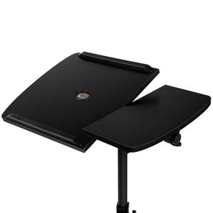 Adjustable Computer Stand with Cooler Fan - Black - Ashley Rose