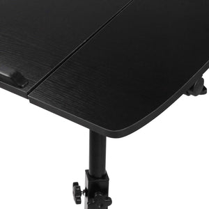 Adjustable Computer Stand with Cooler Fan - Black - Ashley Rose