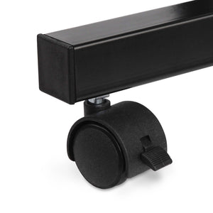 Adjustable Computer Stand with Cooler Fan - Black - Ashley Rose