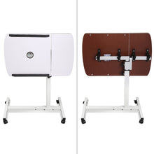 Load image into Gallery viewer, Adjustable Computer Stand with Cooler Fan - White - Ashley Rose