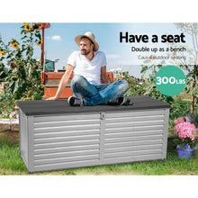 Load image into Gallery viewer, Ashley Rose Outdoor Storage Box Bench Seat 390L - Ashley Rose