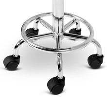 Load image into Gallery viewer, Ashley Rose PU Leather Swivel Salon Stool - Black - Ashley Rose