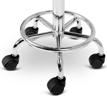 Load image into Gallery viewer, Ashley Rose PU Leather Swivel Salon Stool - White - Ashley Rose