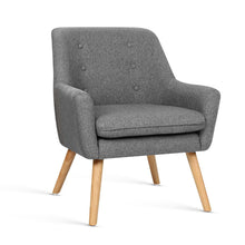 Load image into Gallery viewer, Ashley Rose Fabric Dining Armchair - Grey - Ashley Rose