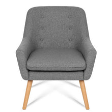 Load image into Gallery viewer, Ashley Rose Fabric Dining Armchair - Grey - Ashley Rose