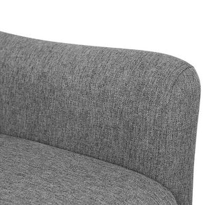 Ashley Rose Fabric Dining Armchair - Grey - Ashley Rose