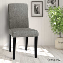 Load image into Gallery viewer, Ashley Rose Set of 2 Fabric Dining Chairs - Grey - Ashley Rose